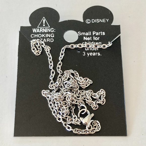 Vintage Disney Dumbo Elephant Charm Necklace 18" Disneyana Disneyland Stamped - Picture 7 of 9